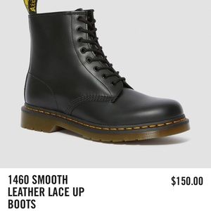 NEW! Dr Martens 1460 smooth black size 13 US